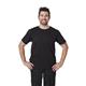 Unisex Chef T-Shirt Black 2XL