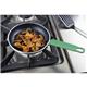 Hygiplas Aluminium Non-stick Teflon Platinum Plus Frying Pan Green Handle 20cm