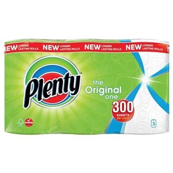 Plenty Kitchen Roll 95 Sheet 3 Pack - PACK (4)