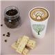 Vegware Green Tree White Hot Cups 16oz 89-Series (1000 pack)