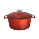 Vogue Red Round Casserole Dish 4Ltr