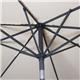 Bolero Seville Round Parasol 3m Diameter Cream