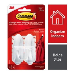 Command 17081 Medium Hooks - PACK (6)
