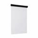 Bi-Office Flipchart Pad Clamp; Black Colour; 650x55mm