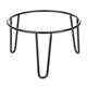 Olympia Non-Slip Riser Round Black Wire 210x120mm