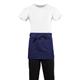 Whites Short Bistro Apron Navy Blue