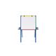 Bi-Office Schoolmate A-Frame Easel; Magnetic Lacquered Steel Surface; Coloured Aluminium Frame; 835x1040x630mm