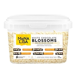 Mona Lisa White Chocolate Blossoms 1kg