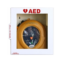 HeartSine White Steel Cabinet with Alarm