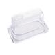 Vogue Polycarbonate 1/9 Gastronorm Container 100mm Clear