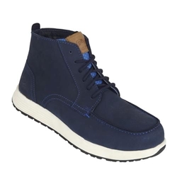 Himalayan Vintage Navy Nubuck Metal Free Safety Boots [Size UK 5/ EU 38]