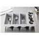 APS Stackable Plastic Cutlery Dispenser