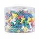 Bi-Office Push Pins; Assorted Colours; Pack of 200