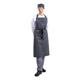 Whites Butchers Stripe Bib Apron Blue/White XL