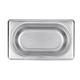 Vogue Stainless Steel 1/9 Gastronorm Tray 100mm