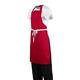 Whites Bib Apron Red
