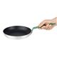 Hygiplas Aluminium Non-Stick Teflon Platinum Plus Frying Pan with Green Handle 24cm