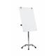 Bi-Office Prime Glass Mobile Easel; Drywipe Magnetic Surface; 70x100cm; Chrome Structure