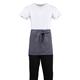 Whites Short Bistro Apron Charcoal
