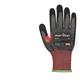 Portwest CS Cut F13 Nitrile Glove XS Blk (Pack of 12)