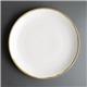Olympia Kiln Chalk Round Coupe Plate 280mm (4 Pack)