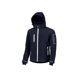 U Power Metropolis Soft Shell Stretch Jacket Deep Blue Large