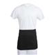 Whites Short Bistro Apron Black