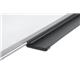 Bi-Office Maya Magnetic Whiteboard - 1200 x 900 mm - Lacquered Steel Surface Grey Plastic Frame