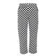 Whites Unisex Vegas Trousers Big Black & White Check Size L