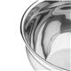 Vogue Stainless Steel Mixing Bowl with Silicone Base 8Ltr