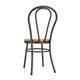 Bolero Clarisse Side Chairs Metallic Grey (2 Pack)