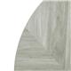 Bolero Pre-Drilled Round Table Top Chevron Design 600mm