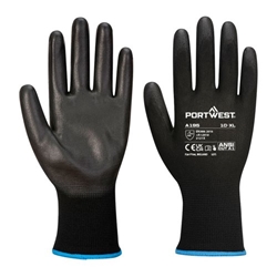 Portwest Touchscreen PU XL Blk (Pack of 12)