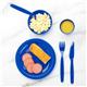 Olympia Kristallon Polypropylene Knives Blue (12 pack)