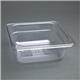 Vogue Polycarbonate 1/6 Gastronorm Container 65mm Clear