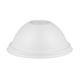 Vegware Nourish Moulded Fibre Cold Cup Dome Lids with Hole 89-Series (1000 Pack)