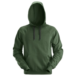 Snickers 2800 Hoodie Forest Green Large