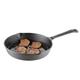 Vogue Round Cast Iron Skillet Pan 23cm