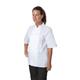 Whites Boston Unisex Short Sleeve Chefs Jacket White L
