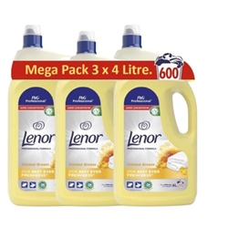 Lenor Professional Fabric Softener - Summer Breeze - 200 Washes  - PACK (3)