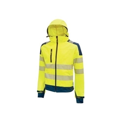 U Power Miky High Visibility Soft Shell Jacket Yellow 2XL