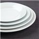 Olympia Athena Wide Rimmed Plates 202mm/8" White (12 Pack)