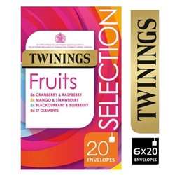 Twinings Fruit Selection Envelopes 20's - PACK (4)