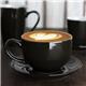 Olympia Cafe Cappuccino Cups Black 340ml (12 Pack)
