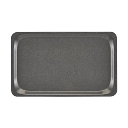 Cambro Capri Tray Smooth Surface Charcoal 280x360mm