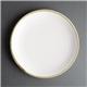 Olympia Kiln Coupe Plate Chalk 230mm (Pack of 6)