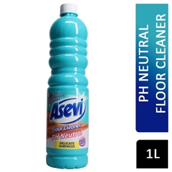 Asevi Concentrated Floor Cleaner Liquid 1 Litre pH Neutral - PACK (12)