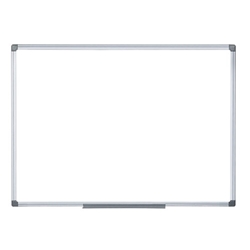 Bi-Office Slim Display System; 120x90cm; Double-Sided Modular Board; Magnetic Dry-Wipe Ceramic Surface; Aluminium Frame