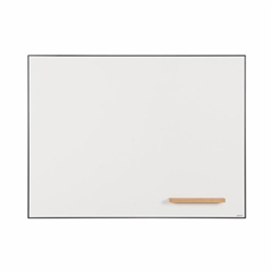 Archyi. Giro Ceramic Writing Board; Dry-Wipe Magnetic Surface; Black Frame; 1200x900mm