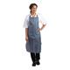 Whites Water Resistant Bib Apron Blue and White